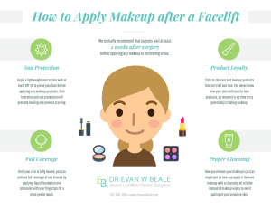 HOW TO APPLY MAKEUP AFTER A FACELIFT